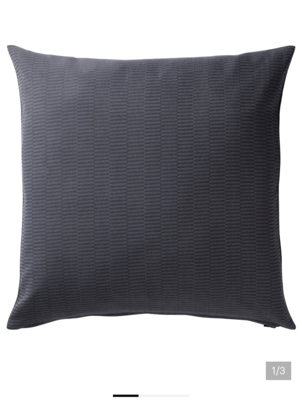 2 IKEA Plommonros Textured Cushion Covers